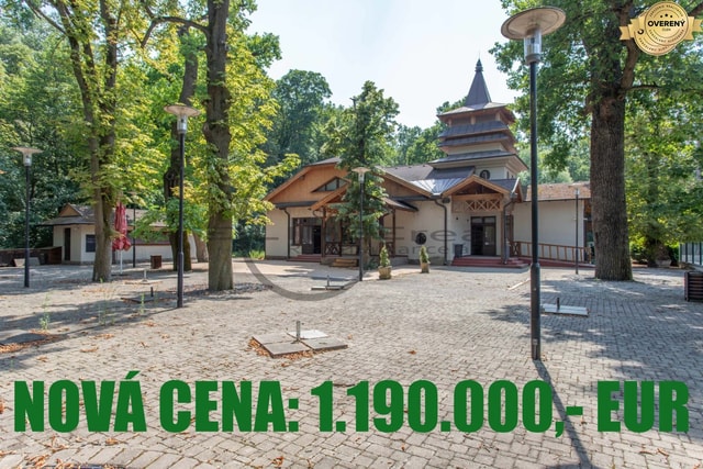 NA PREDAJ jedinečný gastro eventový areál v lesoparku Berek Nové Zámky