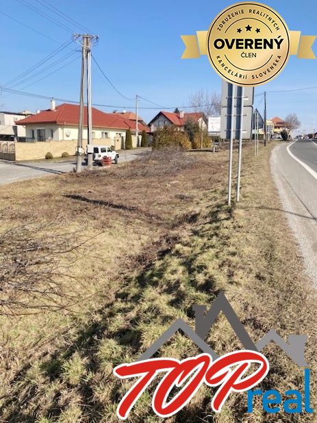 Investičný pozemok 987m2 - Košická Nová Ves