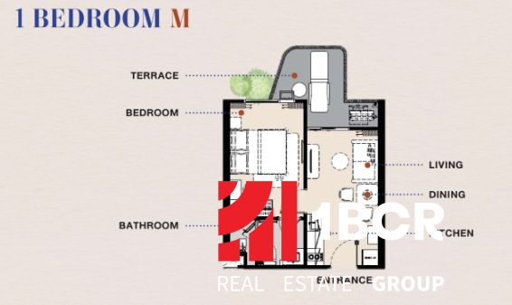 1 SPÁLŇOVÝ APARTMÁN M THE BALCONY PHUKET