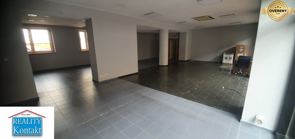 VOĽNÉ obchodné priestory na prenájom - Nové  Zámky 119 m2 4