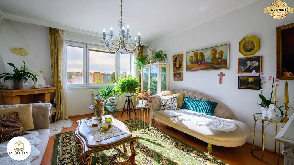 Predaj | Slnečný 3-izbový byt 68 m² + loggia | Sídlisko KVP Košice 2
