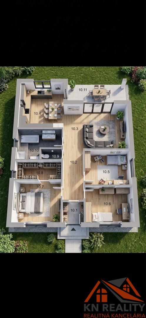 NOVOSTAVBA! Krásny 4 izbový rodinný dom BUNGALOV Svätý Peter 5