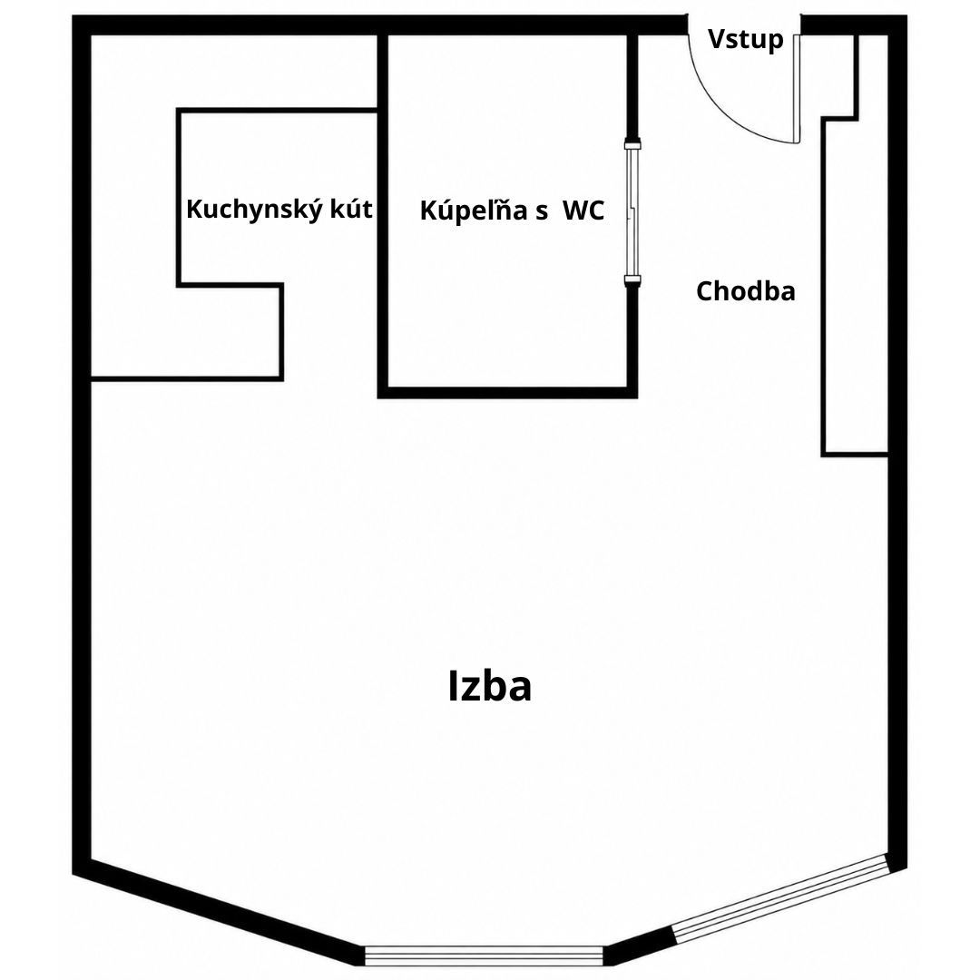Babony TRE I Predaj ŠTÝLOVÝ 1-IZBOVÝ BYT ZARIADENÝ | KARLOVA VES 4