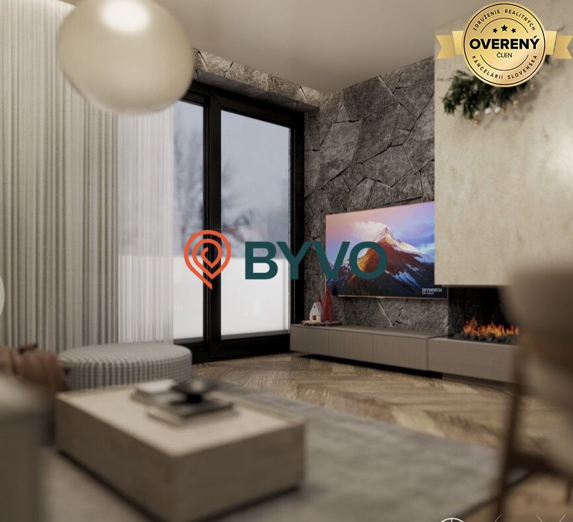 Na predaj apartmán s 2 terasami v štandarde v obci Mýto pod Ďumbierom 4