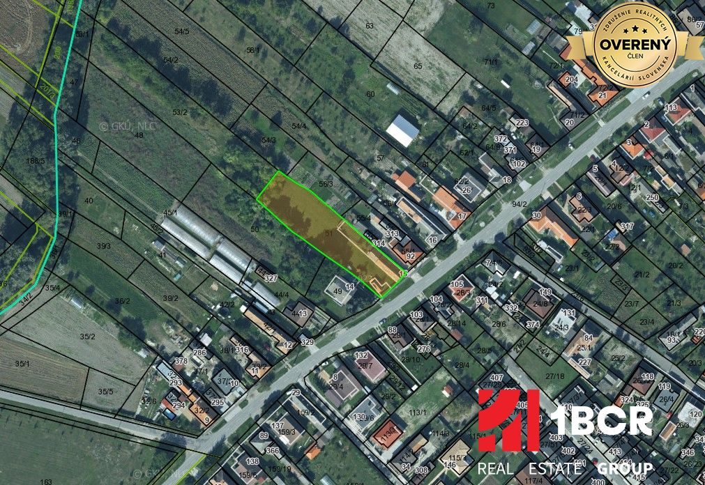 1.BCR | VELKÝ STAVEBNÝ POZEMOK 2074 M² – PÓŠFA, HOLICE 3