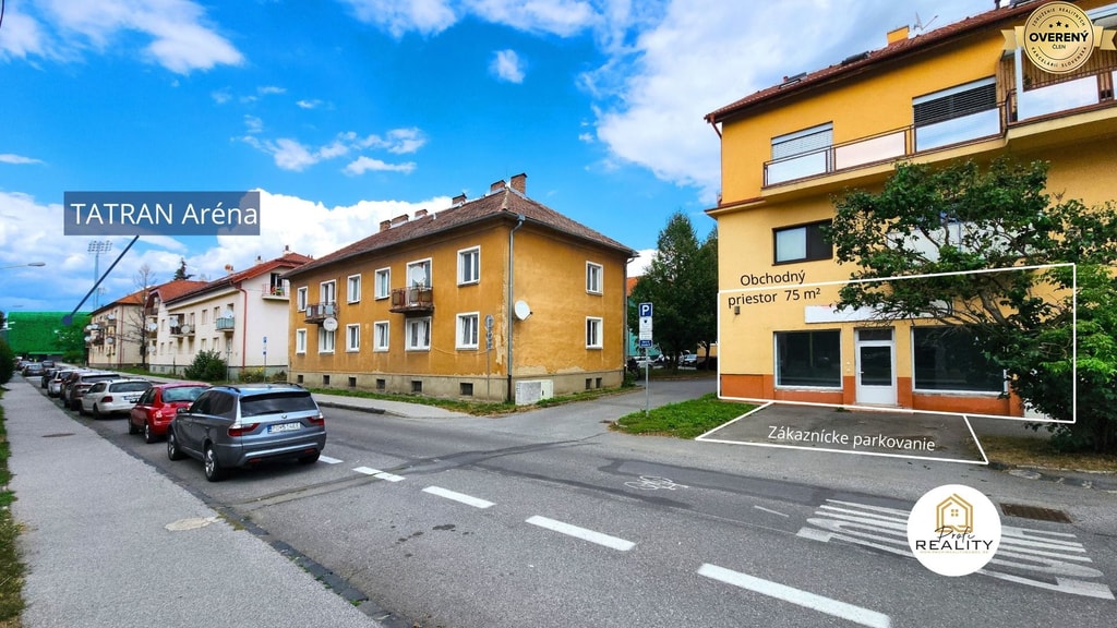 REZERVOVANÉ | Obchodný priestor 75 m² | ul. Komenského, Prešov 4
