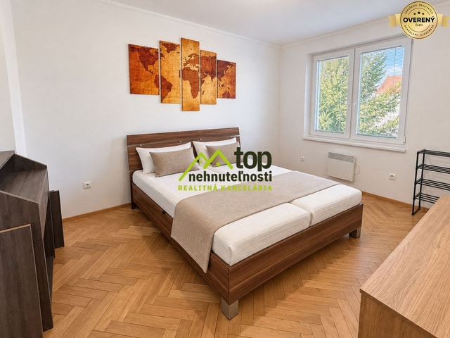 BOŠANY-pekný komplet zariadený 2 izbový byt PRENÁJOM