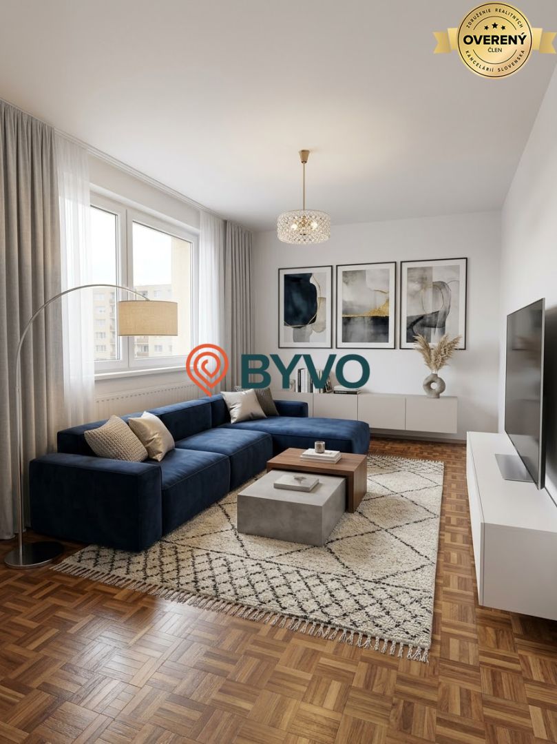 Na predaj 3.izbový byt na Budatínskej ulici po kompletnej rekonštrukci