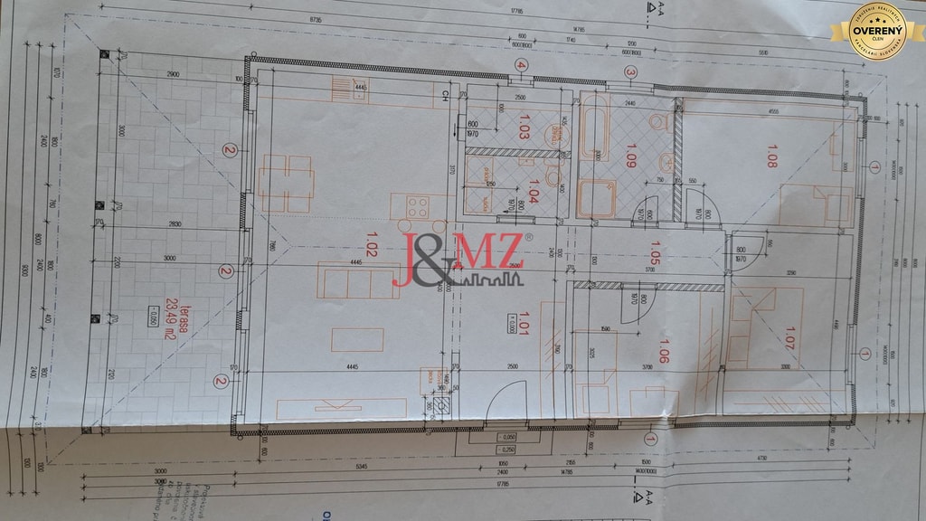 4 izbová NOVOSTAVBA s terasou a pozemkom 1.200 m2 v blízkosti Levíc 4