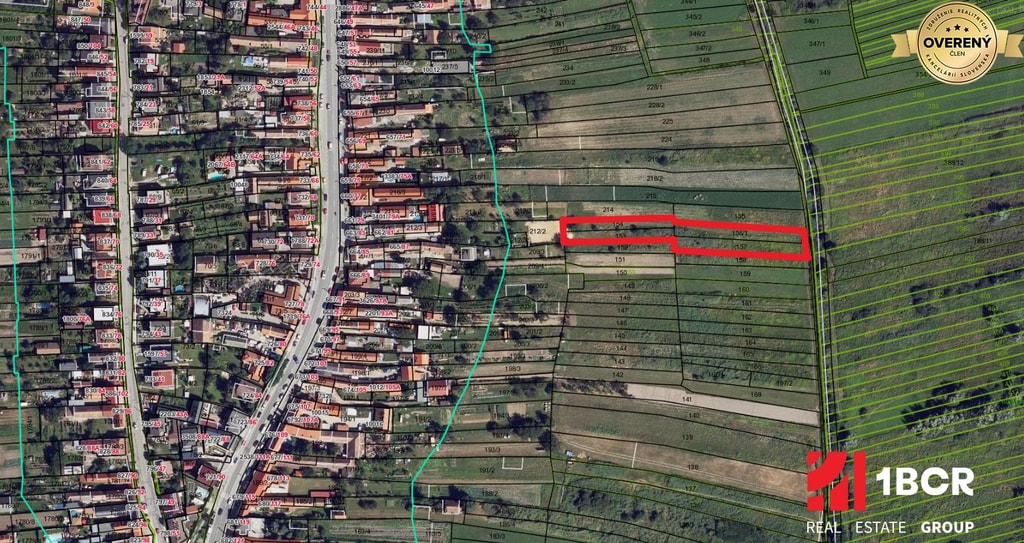 1.BCR | INVESTIČNÝ POZEMOK, STUPAVA - MÁST
