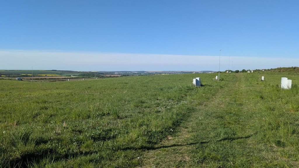 Stavebný pozemok 720 m2 v Štitároch, 3 pozemky k dispozícií 2