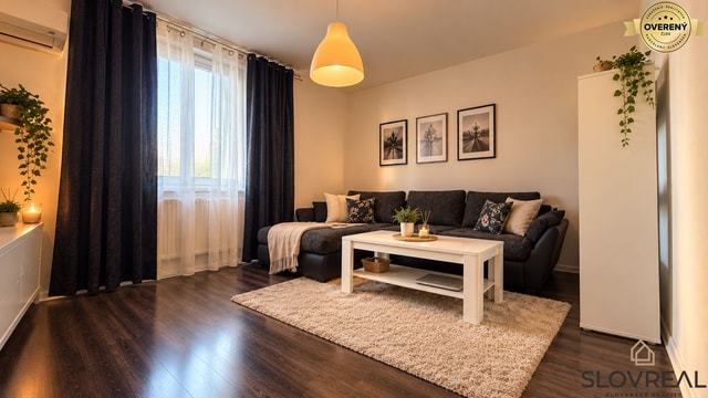 SLOVREAL -     Moderný 2-izbový byt po rekonštrukcii s klimatizáciou –