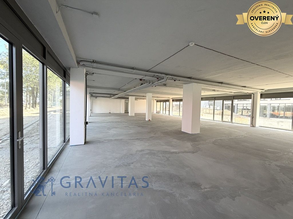GRAVITAS | Nové Moderné Obchodné Priestory na Prenájom | Vlčie hrdlo 5