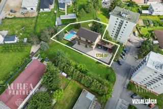PREDAJ Rovinatý pozemok s IS pre rodinný DOM 1758 m2 Kováčová Zvolen