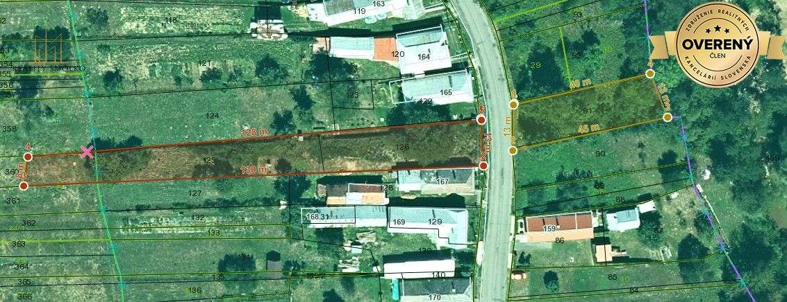 Na predaj POZEMOK na výstavbu RD, CHALUPY 1690 m², Rokytov pri Humenno 3