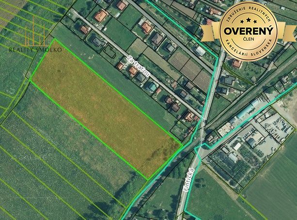 Exkluzívne - Veľký pozemok pre RD - Nižná Šebastová. 2