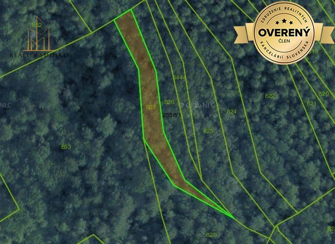 EXKLUZÍVNE - 3 pozemky na predaj Veľký Šariš - 2192 m² za 9900 € 3