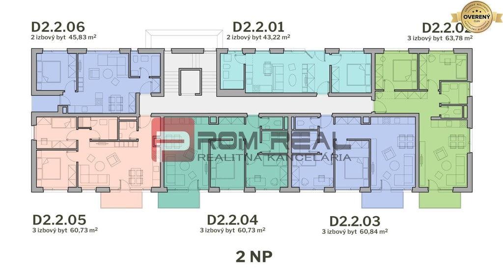 PREDAJ 3 izbového bytu s balkónom Prémiova novostavba Pezinok A0+ 5