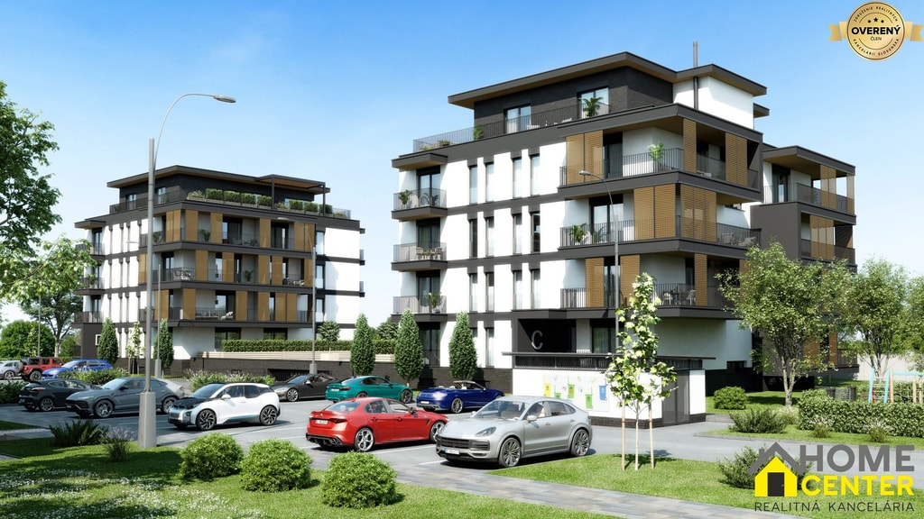 NA PREDAJ 3 - 4 IZBOVÉ BYTY S TERASOU V JEDINEČNOM PROJEKTE VIVA PARK 3
