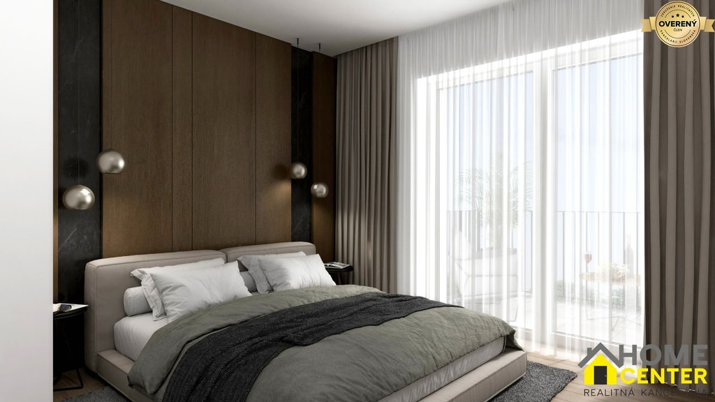 NOVOSTAVBA - 4 IZBOVÝ BYT S PRIESTRANNOU TERASOU (26m2), VIVA PARK 5