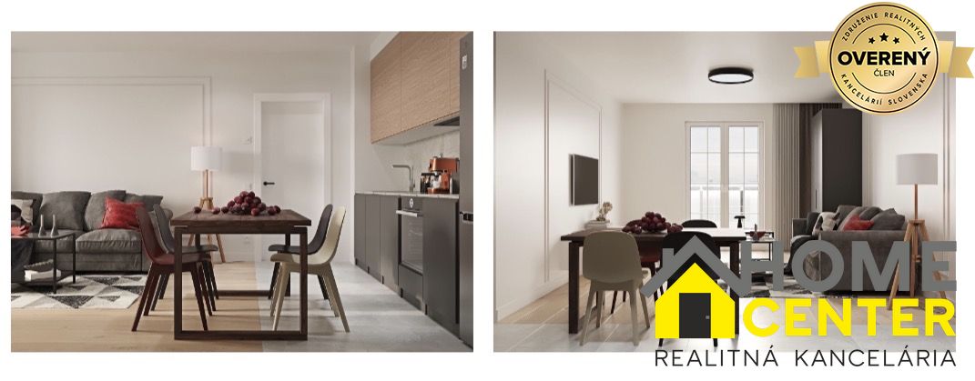 NA PREDAJ 2 izbový byt v projekte Danube Residence v Komárne 4