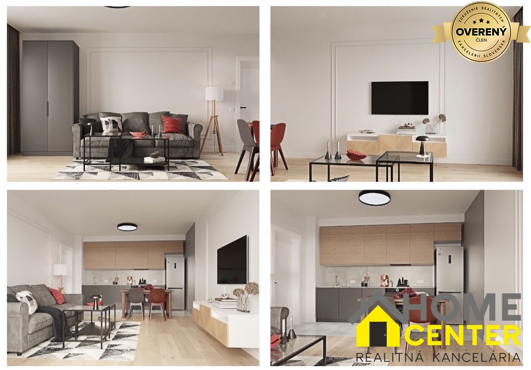 NA PREDAJ 2 izbový byt v projekte Danube Residence v Komárne 3
