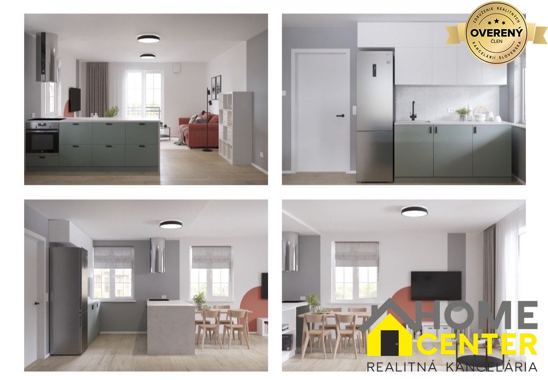 NA PREDAJ 2 izbový byt v projekte Danube Residence v Komárne 3