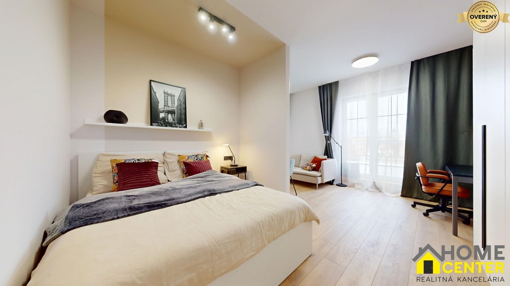 NA PREDAJ 1 izbový byt v projekte Danube Residence v Komárne 4