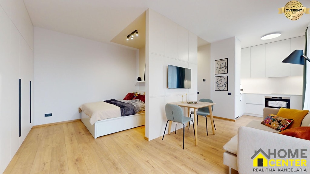 NA PREDAJ 1 izbový byt v projekte Danube Residence v Komárne 3