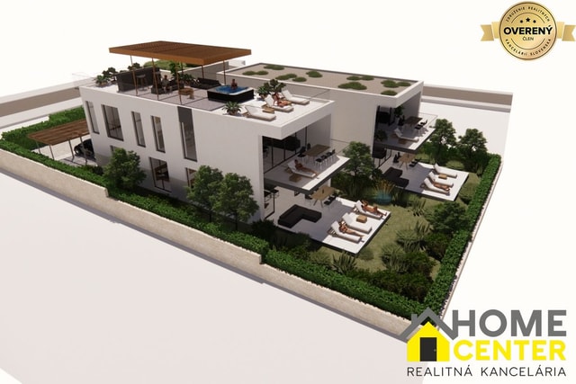 LUXUSNÝ APARTMAN /68 m² / len 40 m/ od mora, ostrov Ugljan