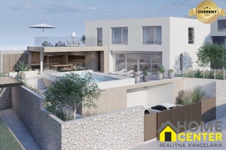 NA PREDAJ vkusná novo postavená vila / 200 m² / na ostrove BRAČ