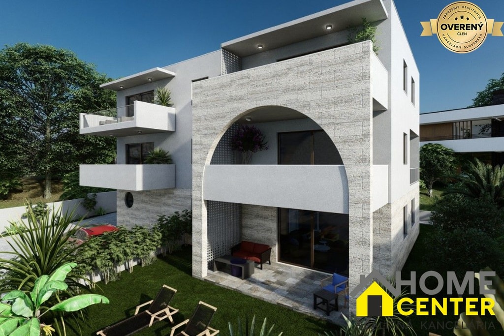 NA PREDAJ 1 -izbový APARTMÁN V NOVOSTAVBE PRI MORI, ČIOVO 5