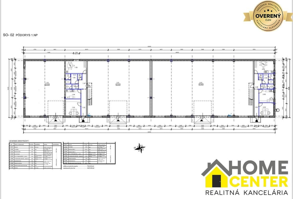 PREDAJ : MULTIFUNKČNÁ HALA, 770m2, KOMÁRNO 4