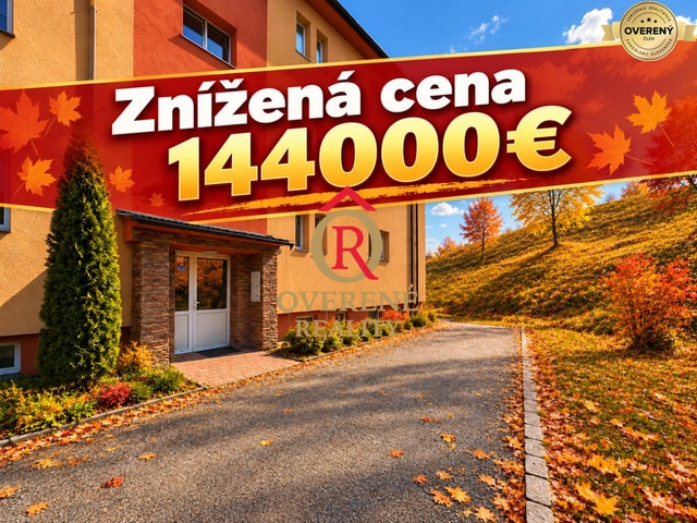 3-IZBOVÝ BYT V ISTEBNOM ZA 144 000 € | KOMPLETNE ZREKONŠTRUOVANÝ