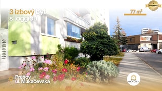 Pripravujeme: 3-izbový byt s potenciálom na 4-izbový, Prešov