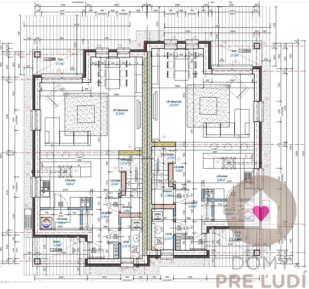 SKOLAUDOVANÝ 4 izbový RD, ÚP 128 m2 S TEP. ČERPADLOM, POZEMOK 405 m2 3
