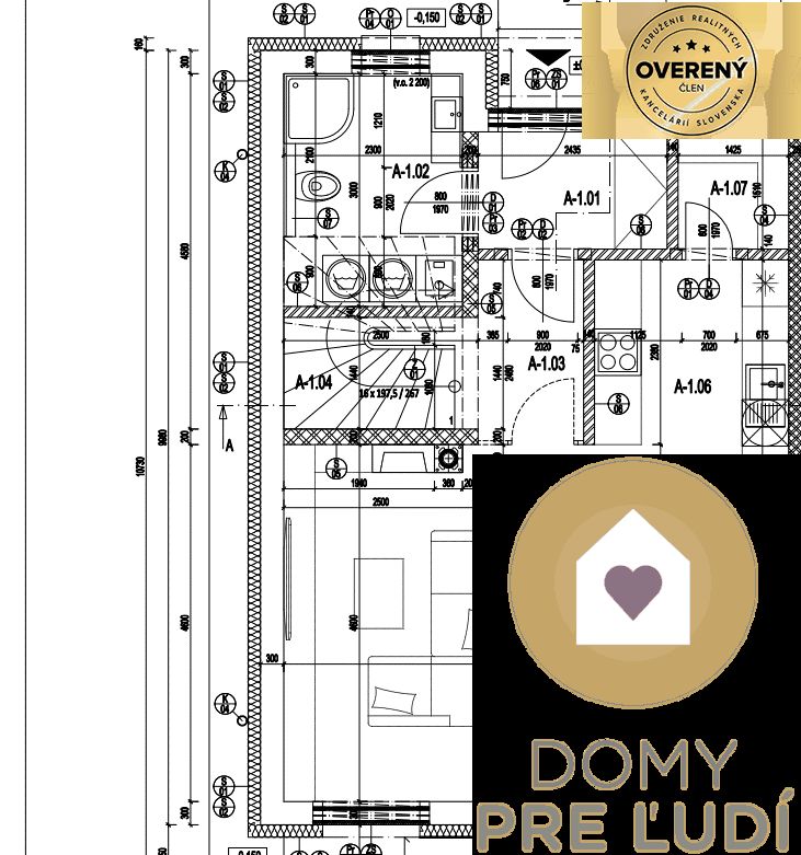 4-IZBOVÝ RODINNÝ DOM V DVOJDOME – JELŠOVÁ ULICA, BERNOLÁKOVO 4