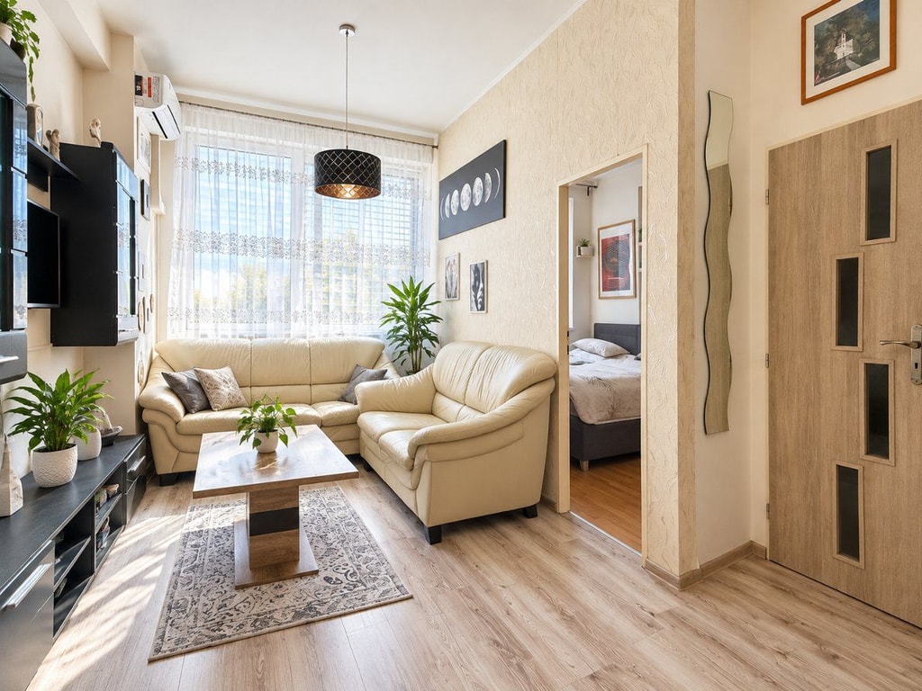 1izb zariadený byt v Malackách/klimatizácia,parkovanie a nízke náklady 2