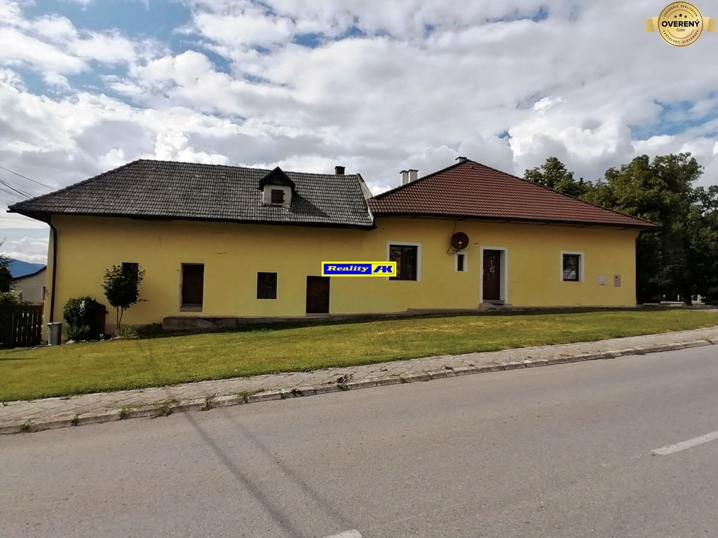 Rodinný dom na predaj v Mošovce, pozemok 2 038 m2, znížená cena 3