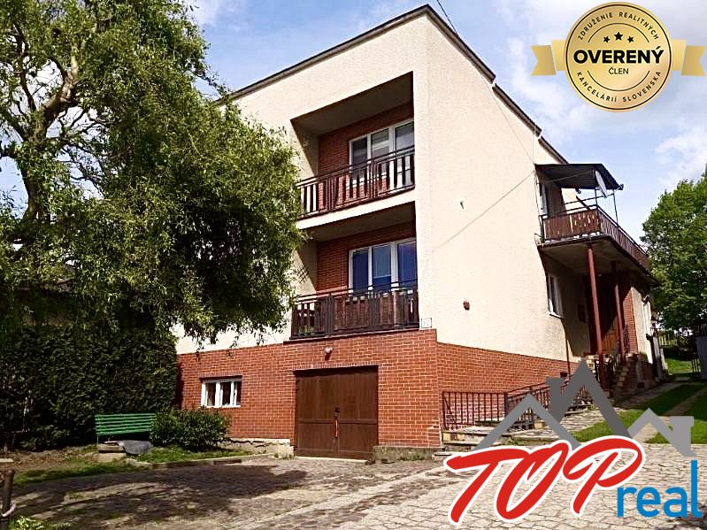 Dvojgeneračný 6 - izbový rodinný dom - Nižná Myšľa