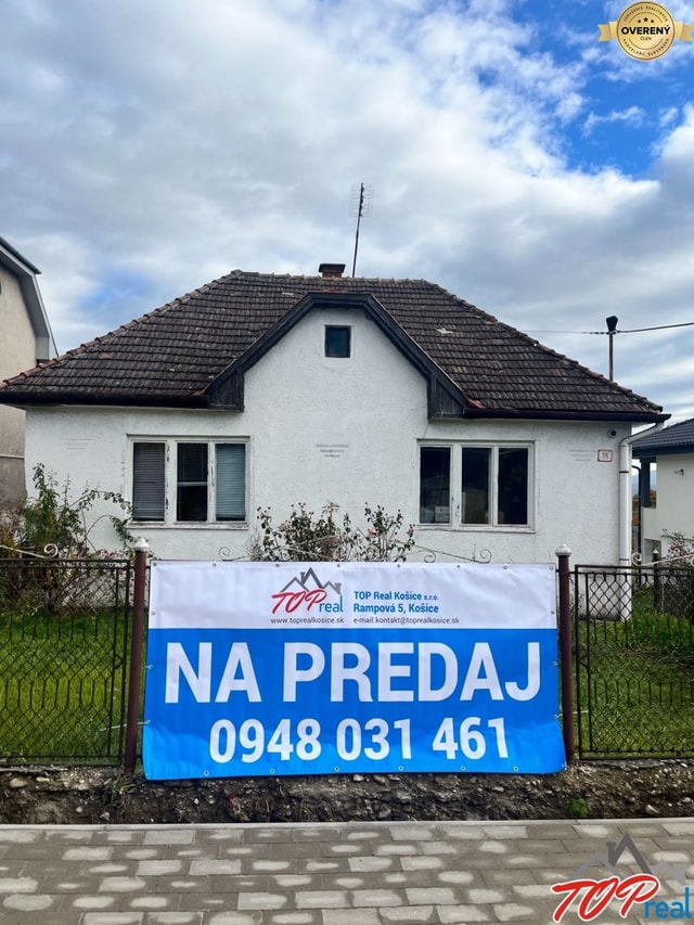 Rodinný dom s veľkým pozemkom - Košická Nová Ves