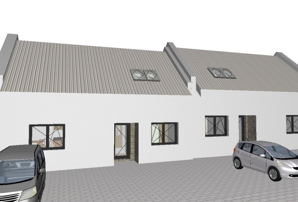 Stavebný pozemok so stavebným povolením a projektom na dvojdom