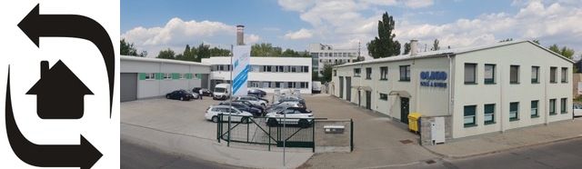 Skladovo administratívny areál na ulici Za stanicou na prenájom