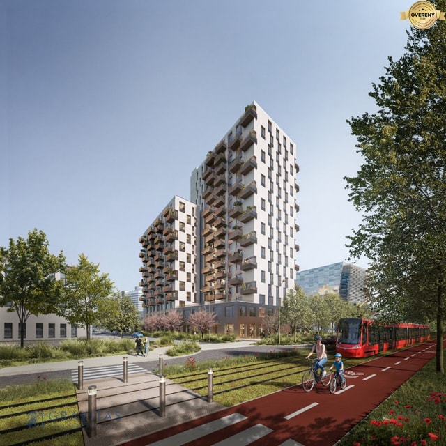 GRAVITAS | 1-izbový byt s predzáhradkou, Brenner – Residence Ružinov.