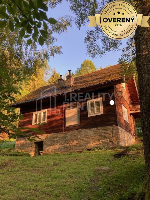Predaj: Drevenica s veľkým pozemkom v Terchovej-časť Šípková (MO)