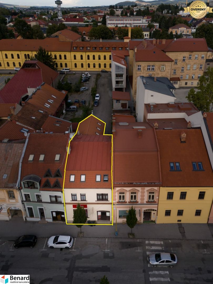 NA PREDAJ BUDOVA na ul. SLOVENSKÁ s prenajatými PRIESTORMI.