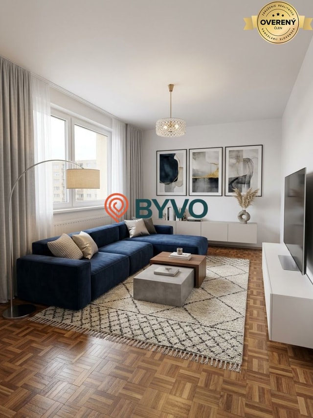 Na predaj 3.izbový byt na Budatínskej ulici po kompletnej rekonštrukci