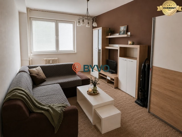 KOMPLETNE ZREKONŠTRUOVANÝ 1-IZBOVÝ BYT V TRENČÍNE – JUH, 35 m², ZARIAD