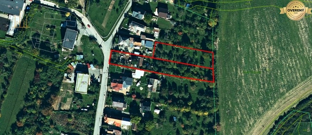 Na predaj pozemky 3175m2 určené k výstavbe rodinných domov - Kecerovsk