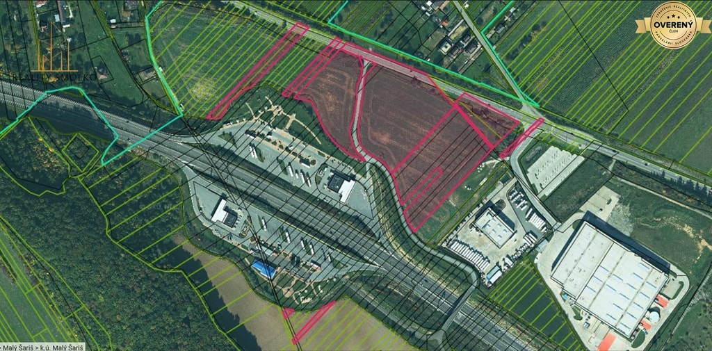 Exkluzívny predaj priemyselného pozemku – Malý Šariš pri Prešove (44 1